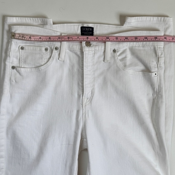 J.Crew Toothpick Skinny Jean in White Size 31 - Picture 5 of 7